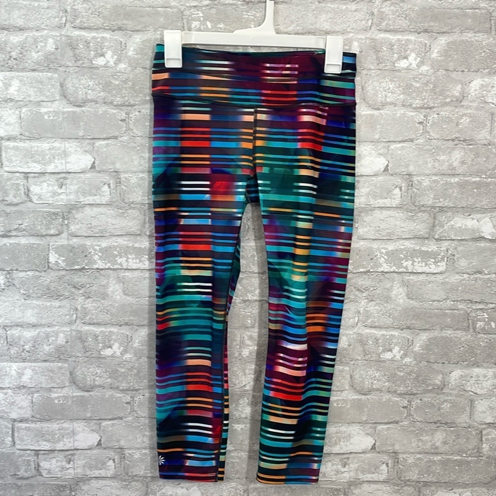 Athleta Laser Beam Sonar Capri
Leggings